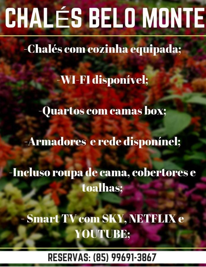Chale Suico - Chales Belo Monte - Sitio Belo Monte Pacoti Exterior photo